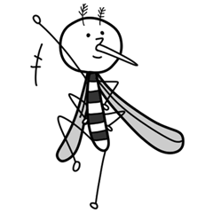 蚊ちゃんスタンプ 〜2016年夏〜