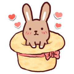 ほんわか♥ほのぼのうさぎ