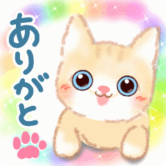 虹色ねこさん♡
