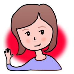 大人の女性が日常的に使えるスタンプ