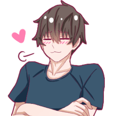 Kouki-kun Couple stickers 04