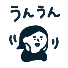 結局これが１番使うスタンプ-お顔アップ編-