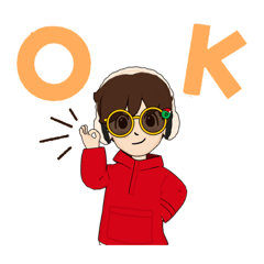 適当に作ったアバターのスタンプ