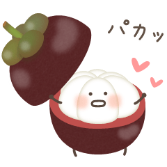 ゆるいフルーツたちのやさしい気遣い♪