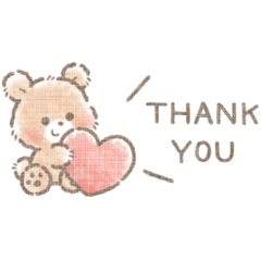 くまっこ☻ゆるふわstamp