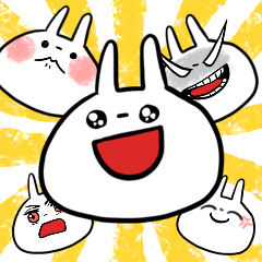 お顔が選べるうさちぃ