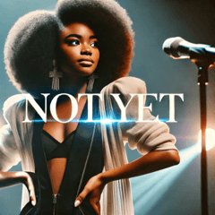 アフロ女性アイドルのスタンプ@SFW