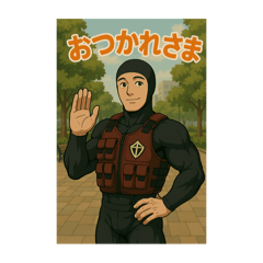 釣り好き海人さんの日常スタンプ