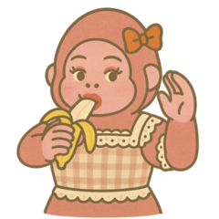 ゴリ咲すみれの日常スタンプ