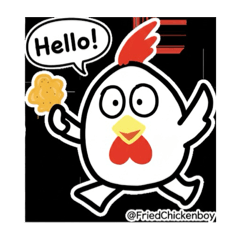 第二弾！唐揚げ少年スタンプ！！