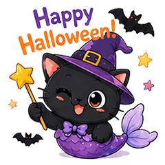 MerCat - Halloween Boo!