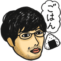 おしゃべりメンズ２【めがね１&ヒゲ】