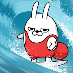 動く 擦れうさぎ21