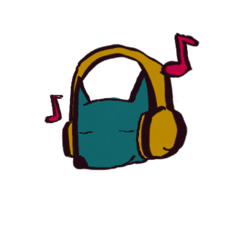 ねこ次郎といぬ左衛門のスタンプ