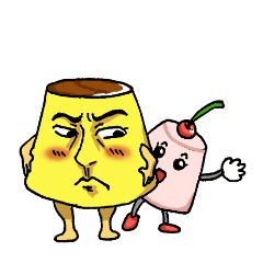 ダンディプリンとヨーグルッピ