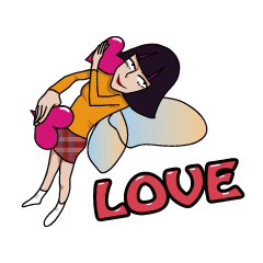 貯金もキャリアもレイコさん　スタンプ