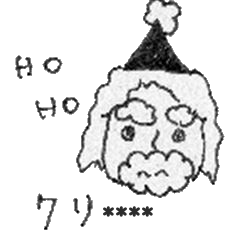 ペンで書いたゆるいカスタムスタンプ