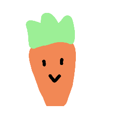 ゆるかわにんじんスタンプ