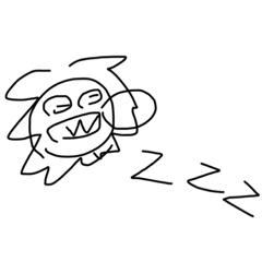 気の抜けたゆる〜いライオン