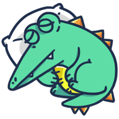 クロコダイルわ疲れた