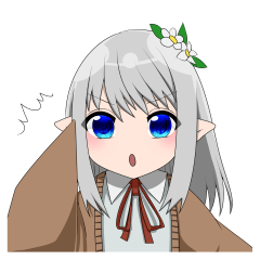 宝石の瞳を持つ女の子