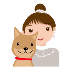 わんこと草原と