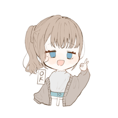 【冬ver.】パステルなおんなのこ