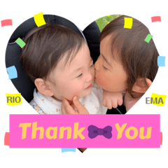 えま&りおスタンプ