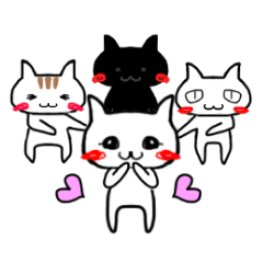 ねこたちのにちじょう