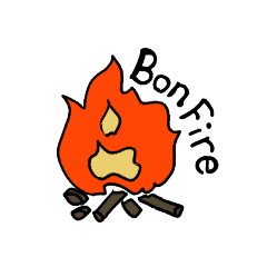 キャンプ実習専用スタンプ