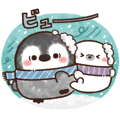 ふんわりペンちゃんの冬