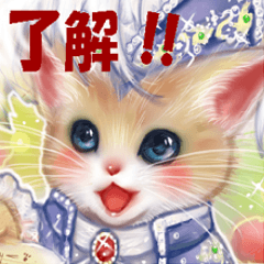 かわいい猫＆かわいいウサギ