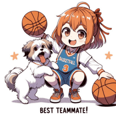 女子バスケ部のJKJC　かわいい女の子