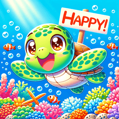 沖縄【美ら海】エモーションスタンプ