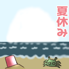 お天気と季節スタンプ