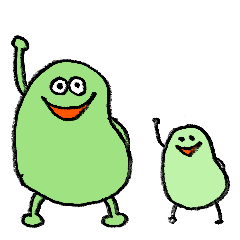 ぷっくりお豆ちゃんズ