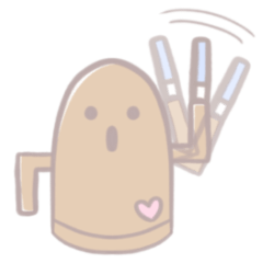 推し活中のはにわ。