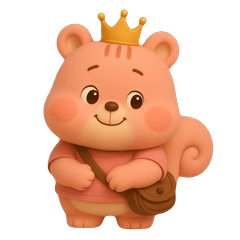 おちびリスのゆめかわ日常