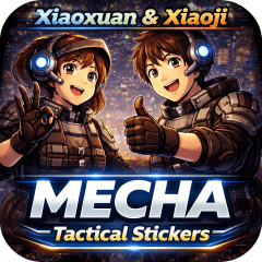 Xiaoxuan  Xiaoji Mecha Tactical Stickers