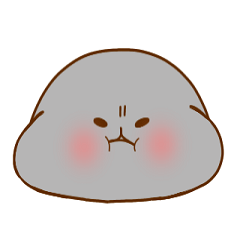 みじめちゃんと恨みちゃん(動く絵文字)