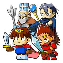 懐かしのRPG風冒険者たち