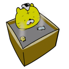 素朴なとらが動いた