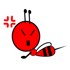 女王バチと愉快な働きバチ