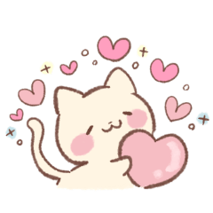 ぷにネコスタンプ