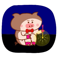 ブタ君に夏がキター！