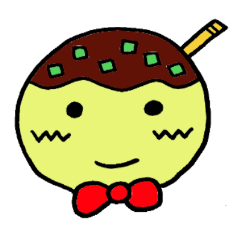 たこ焼きくんスタンプ