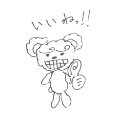 ボウベア【白黒】