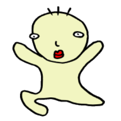 離れた目の妖精。