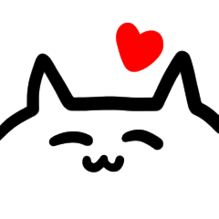 透明なネコのような