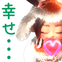 少女ミラの一日サンタクロース